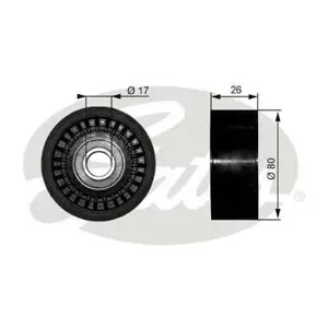 GATES T36303 ролик приводного ремня MB W211 3.5 04>