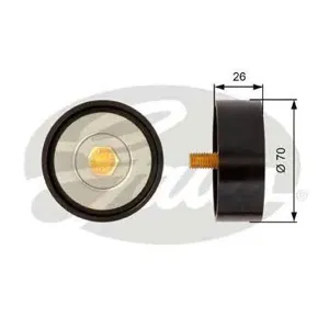 GATES T36307 Ролик натяжителя приводного ремня