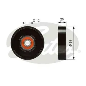 GATES T36321 Ролик обводной