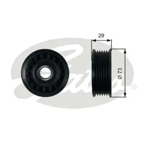GATES T36398 Ролик ремня приводного натяжной 73x29