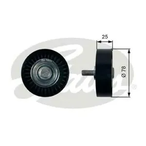 GATES T36412 Ролик ремня приводного PSA C4C8206307807 00- 2.0-2.2