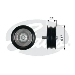 GATES T36438 Ролик (7803-21538)