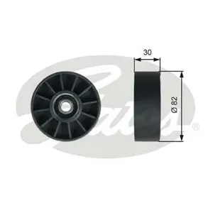 GATES T36459 Ролик ремня приводного ГАЗ 406 дв.