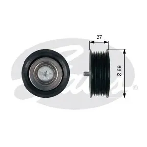 GATES T36487 Ролик натяжителя 7803-21587