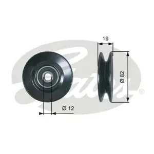 GATES T36606 Ролик натяжной . клин.ремня 7803-21606