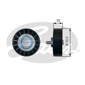 GATES T36607 Ролик ремня приводного 7803-21607