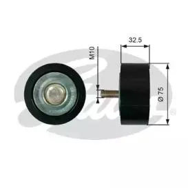 GATES T36739 Ролик обводной