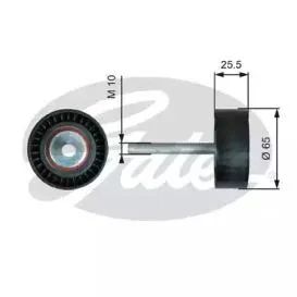 GATES T36772 Ролик обводной