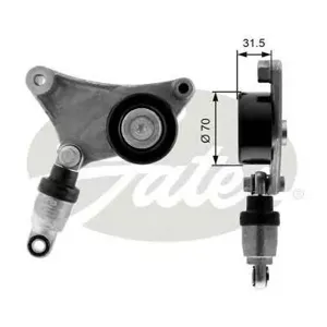 GATES T38216 Ролик натяжной ремня НО Toyota Avensis RAV4 Camry 2.0-2.4i 00>