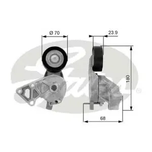 GATES T38307 Натяжной ролик привода вспомогательных агрегатов
