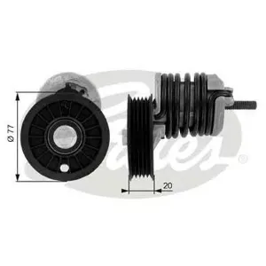 GATES T38375 Ролик натяжной привода вспомогательных агрегатов+натяжитель
