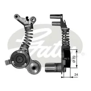 GATES T38406 Ролик ремня приводного Audi A4A6 00-06 3.0
