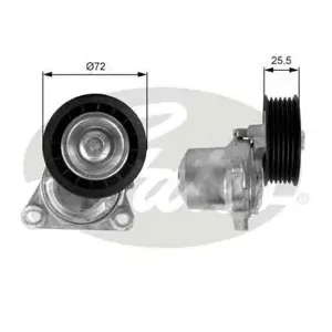 GATES T38408 ролик натяжителя ремня Ford Mondeo III 2.0 16V 00-07 Mondeo IV 2.0-2.3 07>