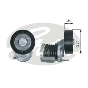 GATES T38427 Ролик натяжной ремня генератора Audi A4A6 1.9TDi2.0TDi 01>