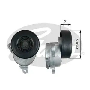 GATES T38480 Натяжитель поликл.ремня 7808-21380