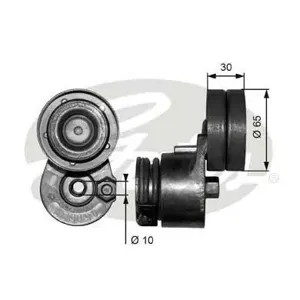 GATES T38482 Ролик натяжной Mitsubishi Carisma , Nissan , Opel , Renault Laguna 1.9DCi 99>, Volvo S40V40