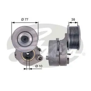GATES T38663 Натяжитель ремня поликлинового