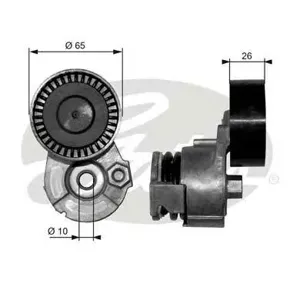GATES T39009 Ролик натяжной с кондиционером Renault Cli Omega ne 1.41.61.5DCi 01>