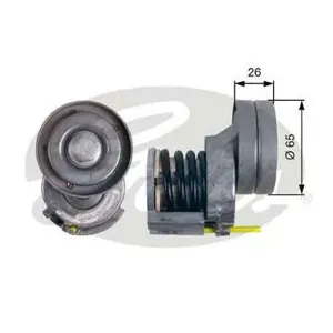 GATES T39023 Ролик натяжной с механизмом натяжения Audi A3 1.6FSi 03>, VW Eos 1.6FSi 06>