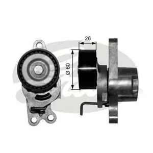 GATES T39055 Ролик натяжной в сборе с натяжителем Peugeot 206 1.41.6 03>, Citroen Xsara 1.6 99>