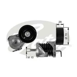 GATES T39085 Натяжитель ремня приводного BMW 3(E90E91) 07-