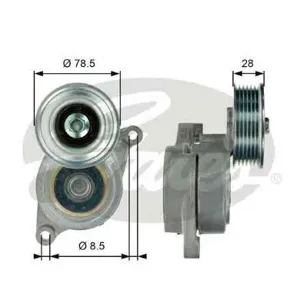 GATES T39103 7808-21503 Натяжной ролик привода вспомогательных агрегатов