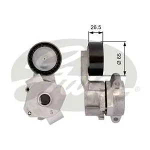 GATES T39107 Ролик натяжной Citroen Jumper 2.2HDi, Ford Transit 2.2TDCi, Peugeot Boxer 06>