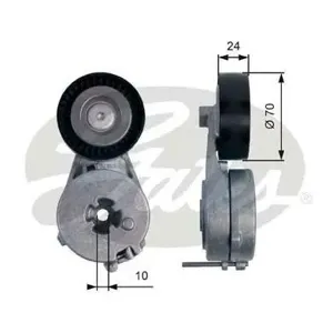 GATES T39122 Ролик натяжной с механизмом натяжения Audi A4A5Q5, VW Amarok 2.0 TSiTFSi 08>
