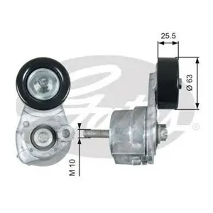 GATES T39160 Ролик натяжителя ремня приводного