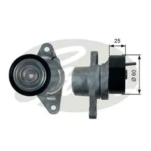 GATES T39163 Ролик натяжной с натяжителем