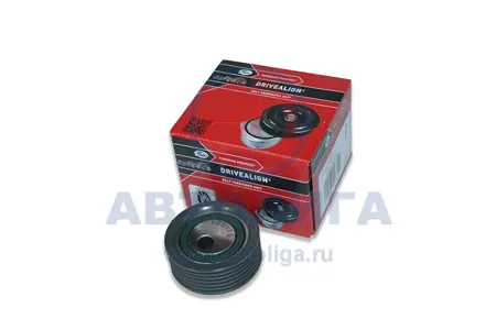 GATES T39176 Ролик натяжителя поликлин.ремня Lada 211021112012 Priora 96->