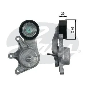 GATES T39191 Ролик натяжной с механизмом натяжения BMW F20F30F10F25 11>
