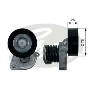 GATES T39207 натяжной ролик ремня НО 76х28 MB W204S204 W203,W211 W212 Sprinter 2.0 02>