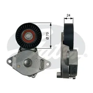 GATES T39246 Ролик ремня приводного Toyota AURIS Corolla YARIS 09- 1.33