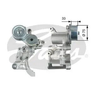 GATES T39271 Ролик натяжной ремня НО Toyota Land Cruiser 100 3.0D-4D 03>