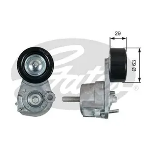 GATES T39291 Натяжитель поликлин.ремня с роликом
