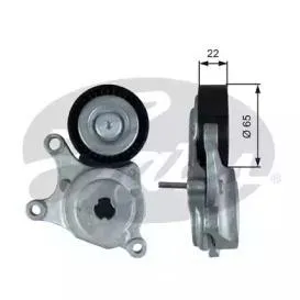 GATES T39372 Натяжитель ремня приводного MB W176W246X117 1.62.0 11-