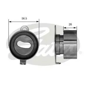 GATES T41011 Ролик ГРМ Honda Civic 87=>97