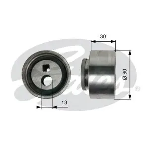 GATES T41139 Ролик натяжной ремня ГРМ Citroen Xantia, Peugeot 206-806 98>