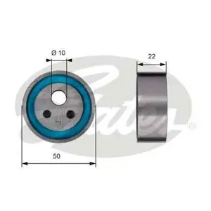 GATES T41154 Ролик ремня ГРМ Renault CLI Omega NE Kangoo 90- 1.1-1.6