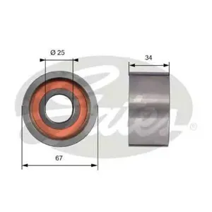 GATES T41178 Ролик ГРМ