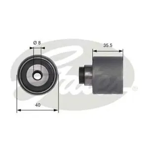 GATES T41229 Ролик ГРМ Audi VW Skoda Seat 1.9TDi