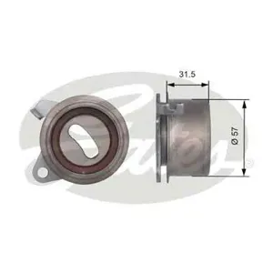 GATES T41244 Ролик ремня ГРМ Mitsubishi LANCER Colt 1.3-1.6 00-