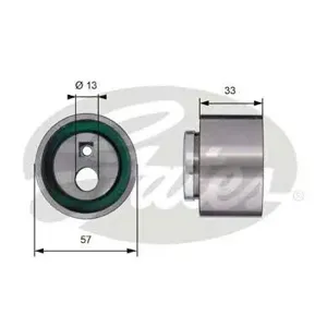 GATES T41258 Ролик натяжной Citroen Jumper EvasionXantia, Peugeot 306406806 2.0i 94>