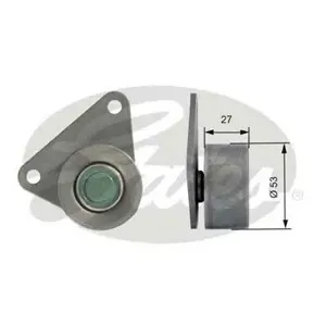 GATES T42097 Ролик обводной Ford Focus Mondeo , Renault Laguna , Volvo S40V70XC70XC60 95>