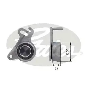 GATES T42130 Ролик натяжной d57мм Hyundai Galloper H-1 Terracan , Kia , Mitsubishi L200 Montero Pajero