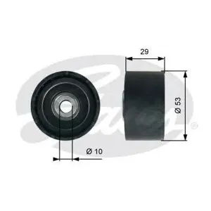 GATES T42140 Ролик обводной ремня ГРМ 7786-21458
