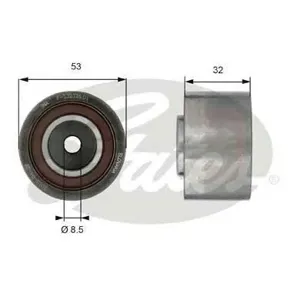 GATES T42179 Ролик обводной ремня ГРМ