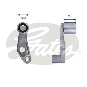 GATES T42234 Ролик обводной