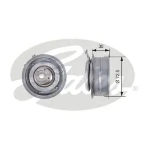 GATES T43010 ролик ГРМ Audi A3 1.6 04-13